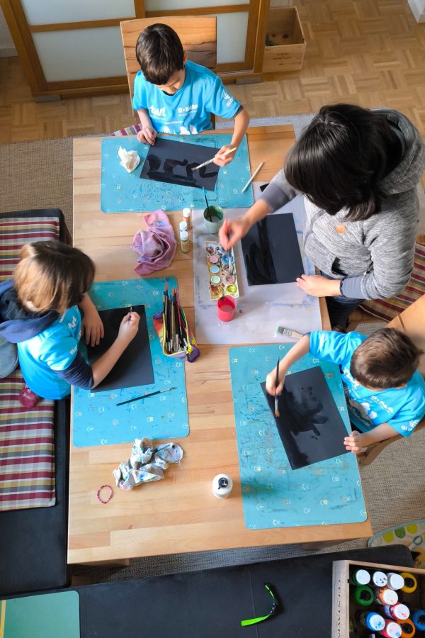 Lunart Malkurs Kunst mit Kindern