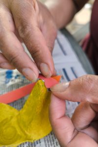 Lunart DIY Osterdeko Recycling Henne