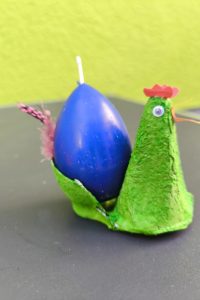 Lunart DIY Osterdeko Recycling Henne